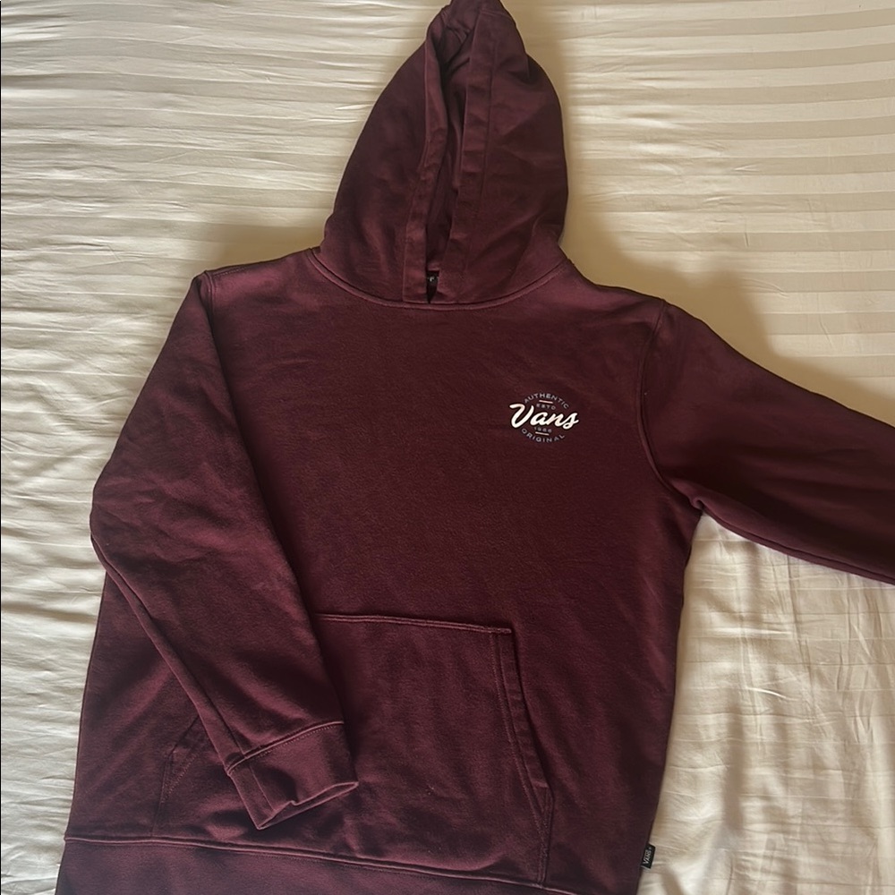Vans Maroon Pullover Hoodie
